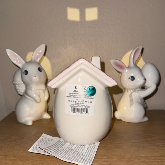 Target Bullseye Playground Lit Mushroom House with 2 Bunnies - Picture 3 of 13